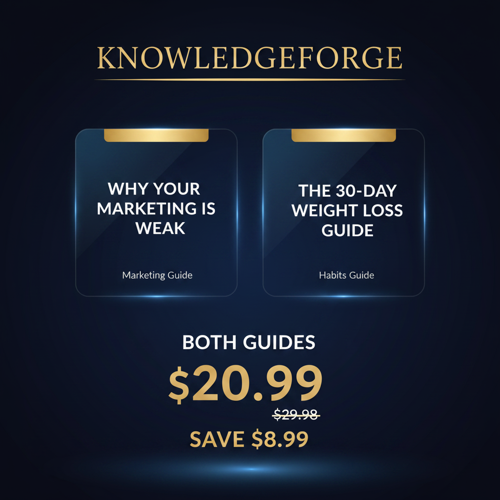 The Knowledgeforge Bundle — Both Guides
